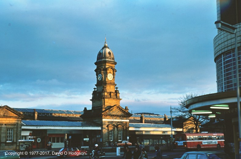 Scarborough Central Railway Station in 1977