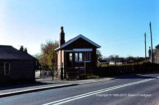 Eastgate Crossing Signal Box, from the East