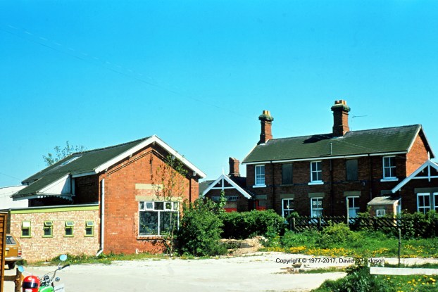 Sawdon Station Goods Shed & Roadside View