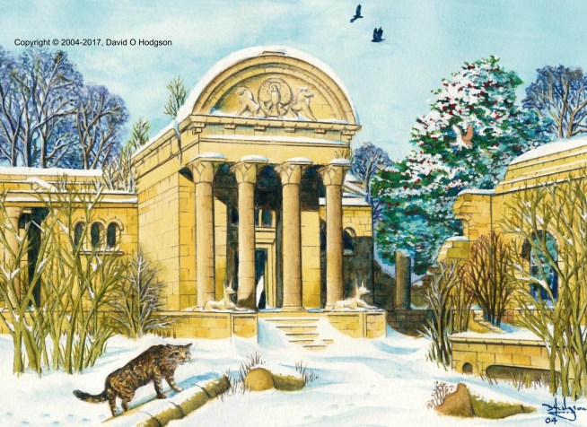 Fictitious Temple in Silchester, c.500 CE