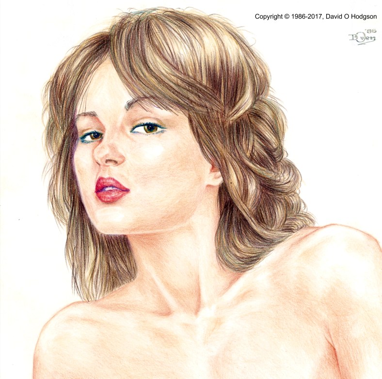 Portrait in Colored Pencil