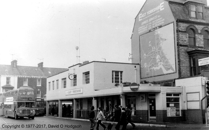 Bridlington Promenade Bus Station, 1977