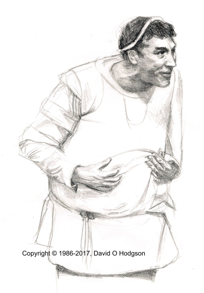 Frankie Howerd in a Funny Thing Happened on the Way to the Forum