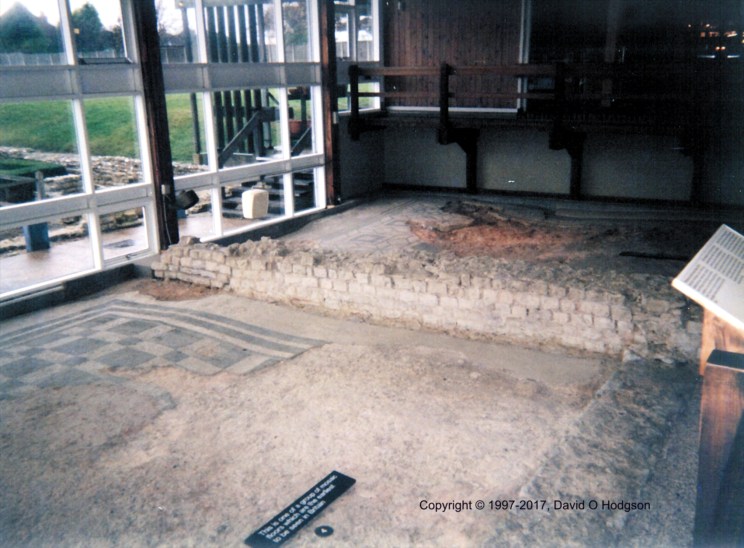 Fishbourne Palace Floors, Sussex, UK