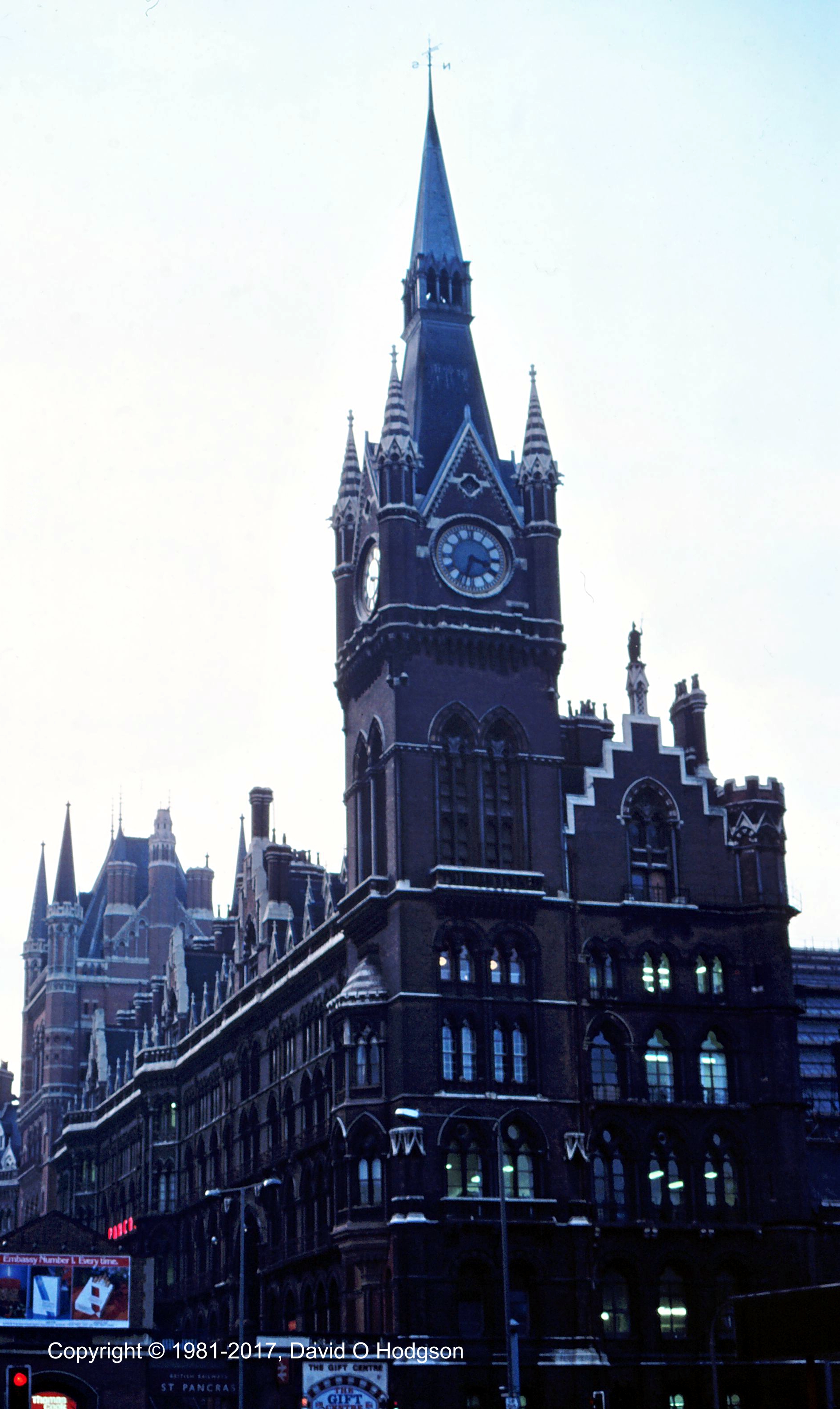 St. Pancras Station, 1981