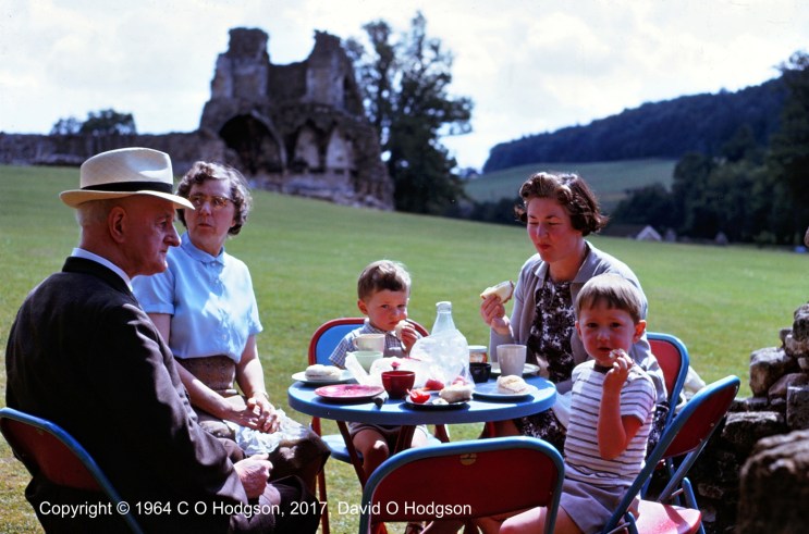 Picnic at Kirkham Priory, August 1964