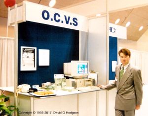 OCVS Booth, Windows Solutions Conference 1993