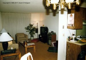 My Apartment in Foster City, 1988