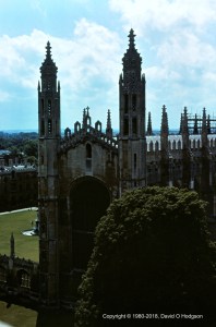 Chapel of Kings College, Cambridge, 1980