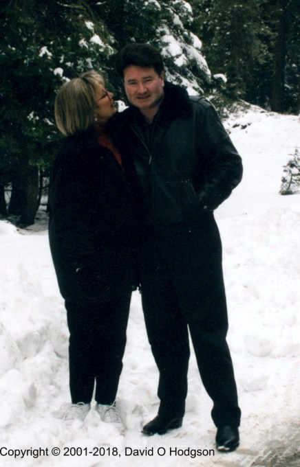Mary and I in Yosemite, January 2001