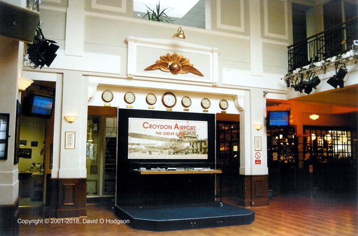 Lobby of Airport Terminal, in 2001
