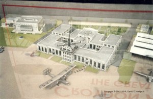 Model of Croydon Airport during the 1930s