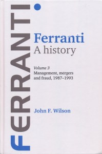 Cover of John Wilson's Book about the Demise of Ferranti