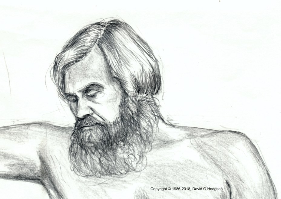 Male Nude, Reading, 1986