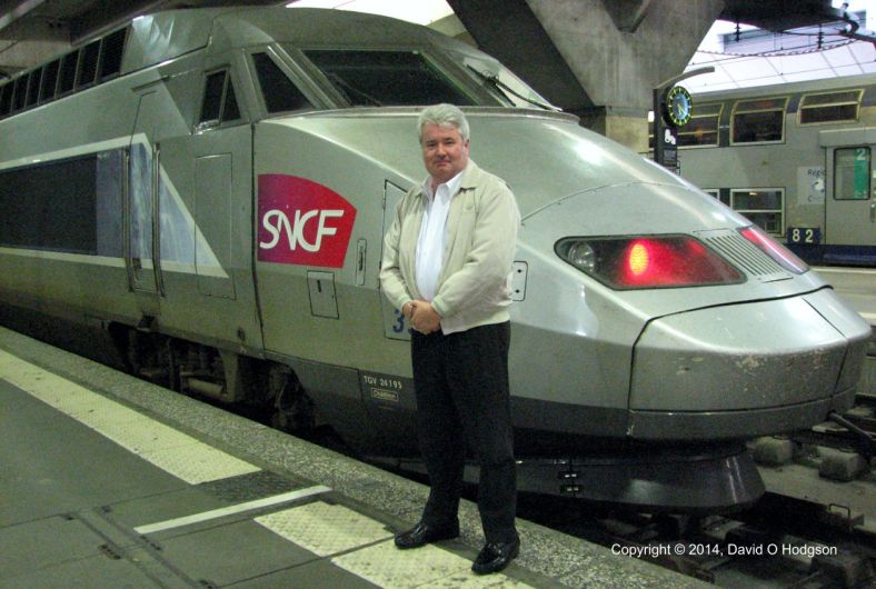 TGV and Me, Paris Montparnasse, 2014