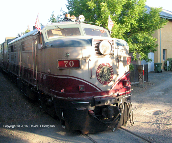 Alco FPA-4 at St. Helena