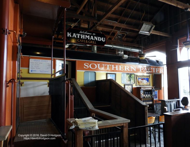 Gravenstein Station: Former  SP Dining Car