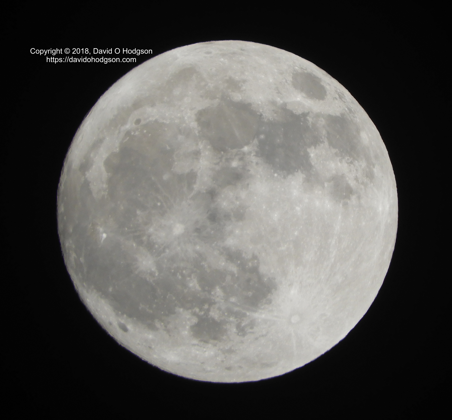 Almost-Full Moon at the Solstice